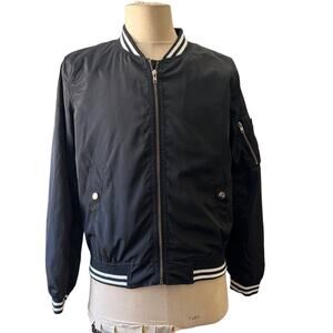 WET SEAL lightweight Bomber style jacket SZ M